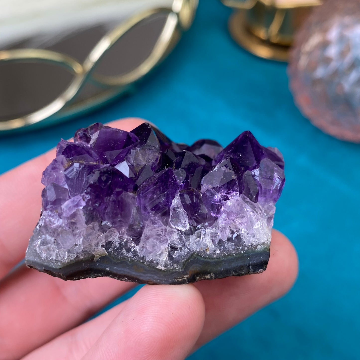 Natural raw Amethyst druse/cluster (High Quality,Uruguay,45g.)