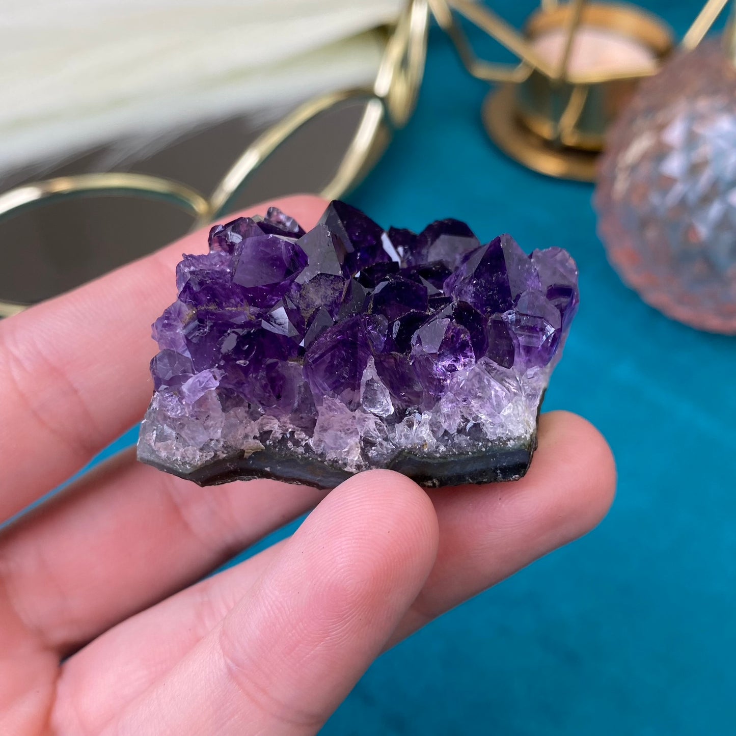 Natural raw Amethyst druse/cluster (High Quality,Uruguay,45g.)