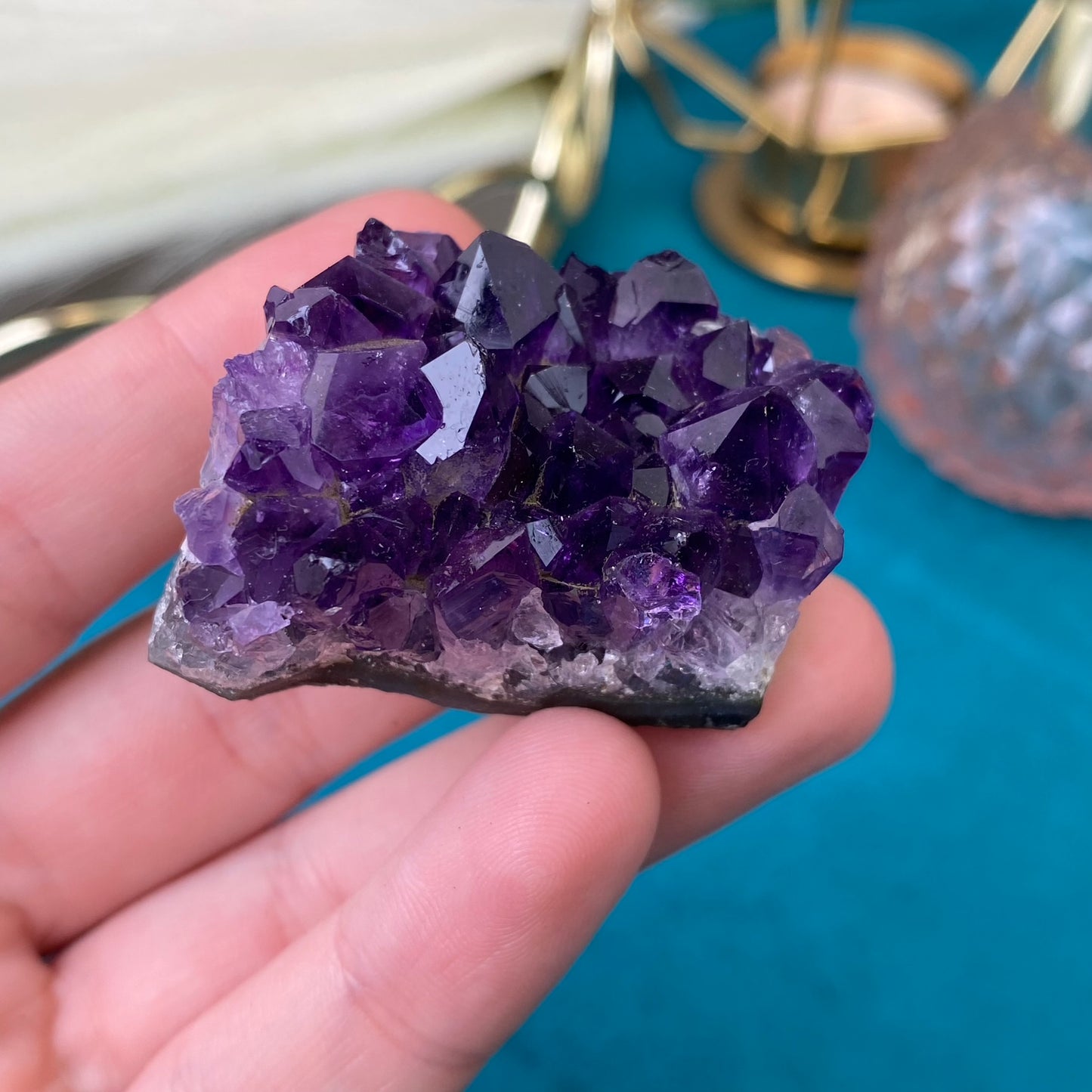 Natural raw Amethyst druse/cluster (High Quality,Uruguay,45g.)