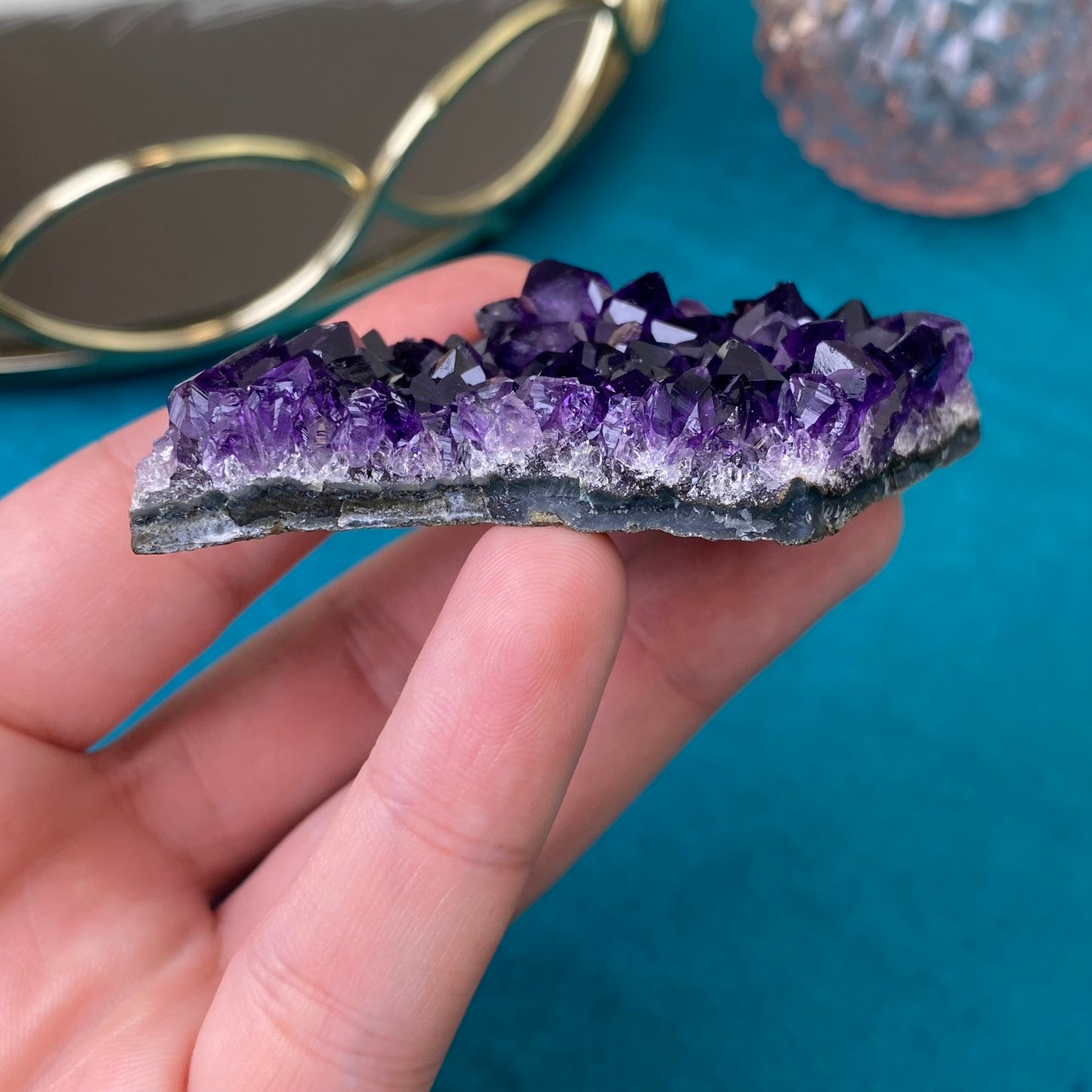 Natural raw Amethyst druse/cluster (High Quality,Uruguay,56g.)