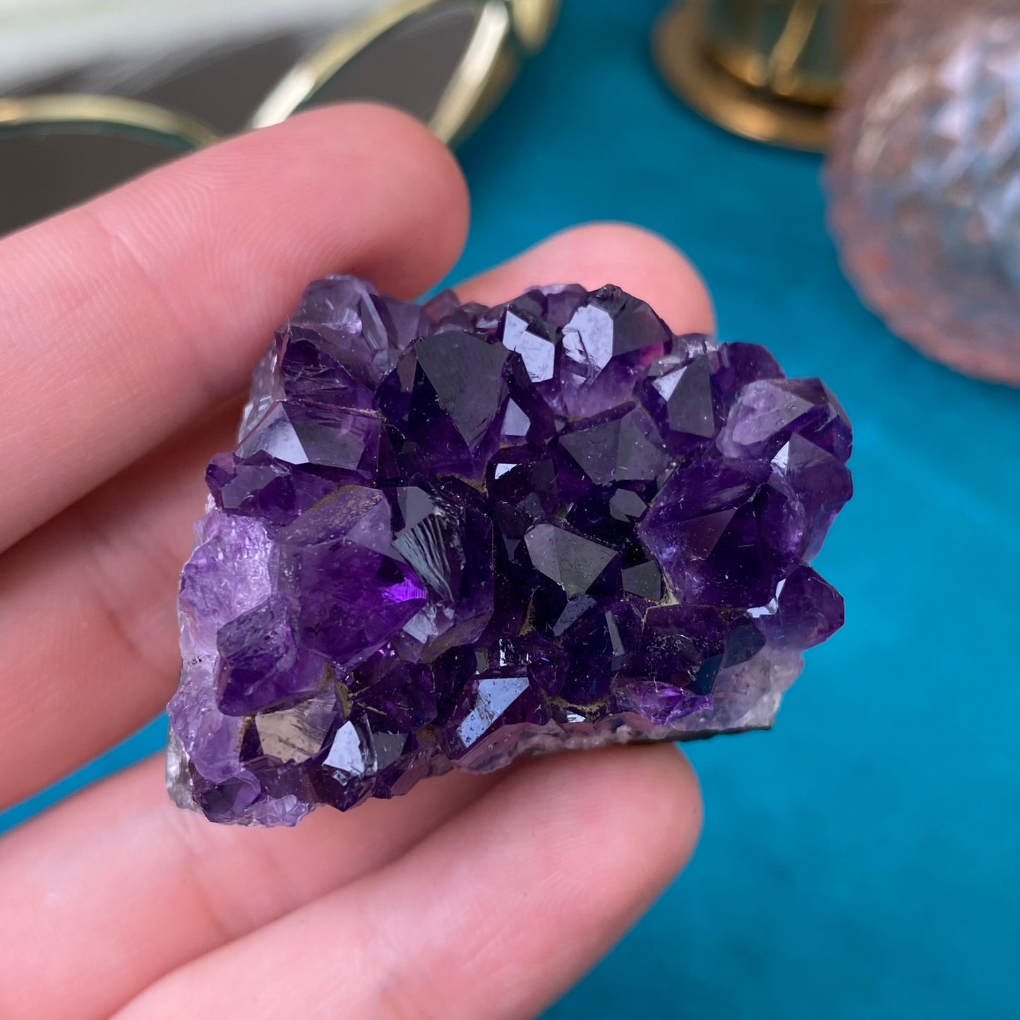 Natural raw Amethyst druse/cluster (High Quality,Uruguay,45g.)