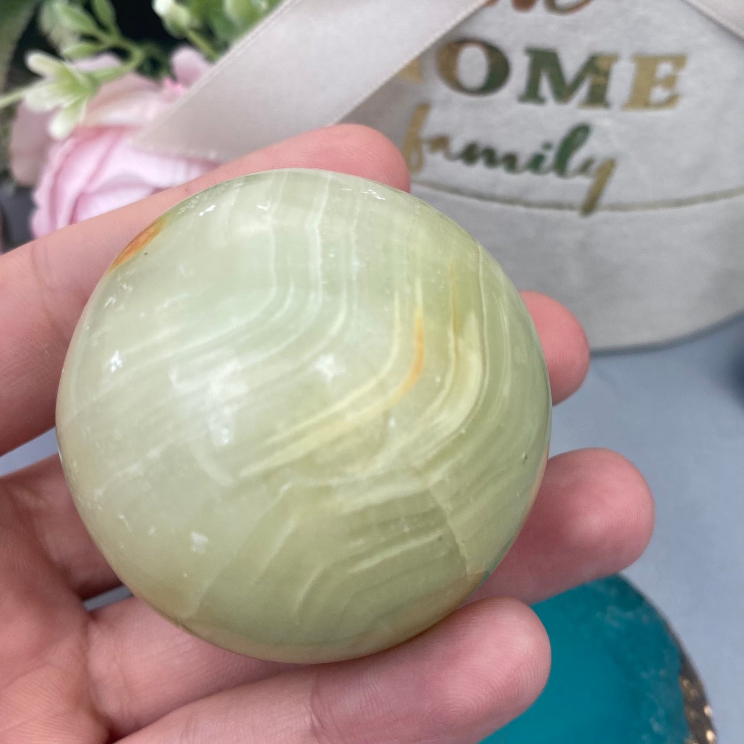 Marble Onyx sphere (Marble Onyx 5cm, 180g.)