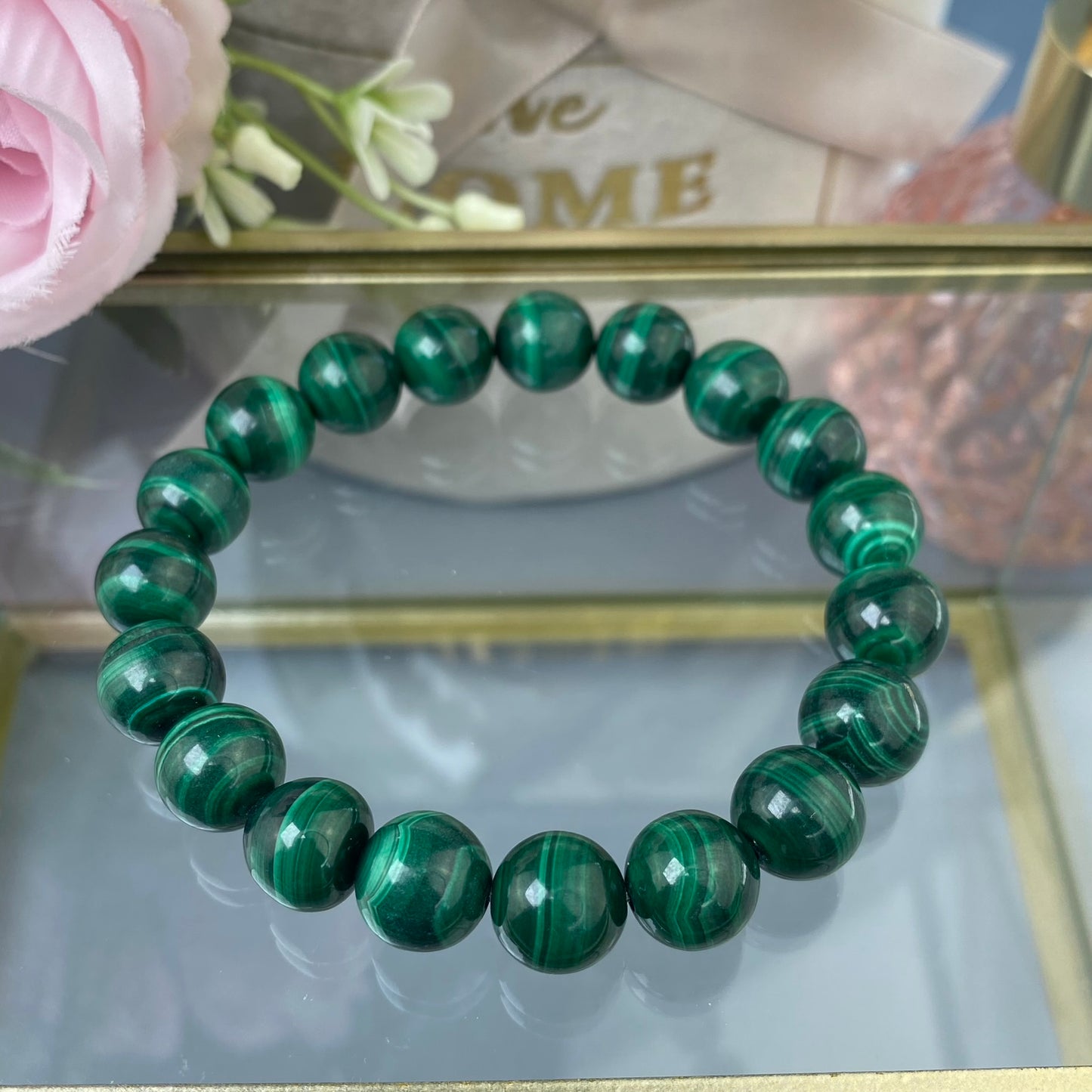 Malachite bracelet (Malachite 10mm)