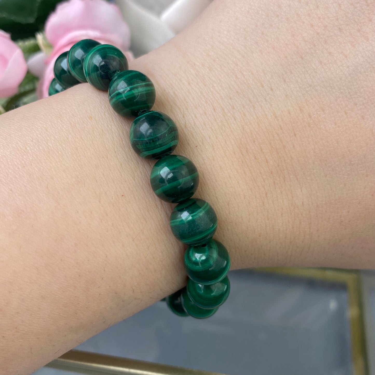 Malachite bracelet (Malachite 10mm)