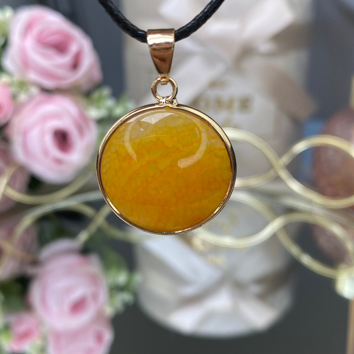 Agate pendant (Agate tinted)