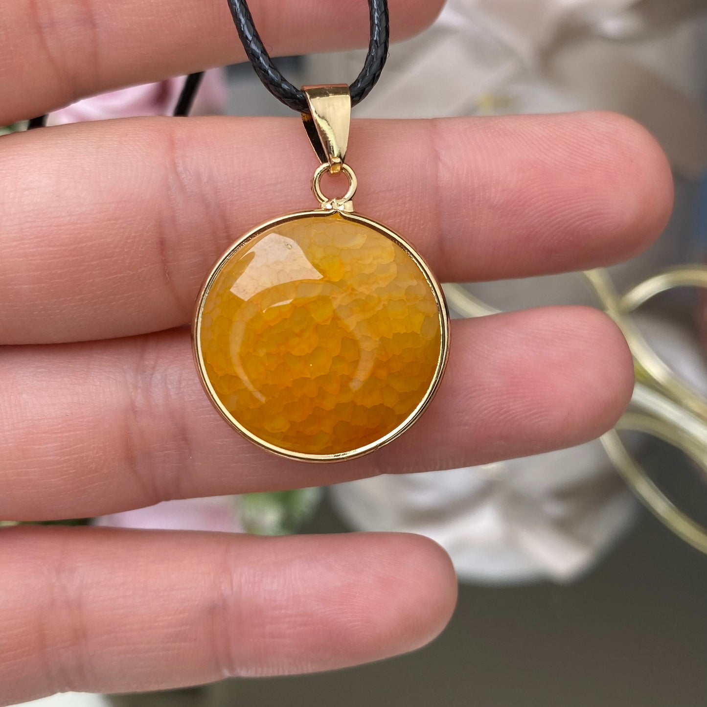 Agate pendant (Agate tinted)