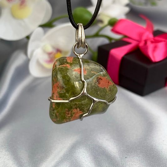 Unakite pendant (Unakite)