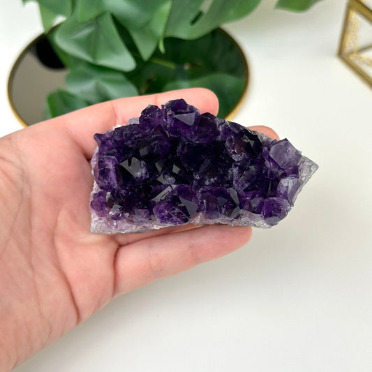 Ametista drūza (Ametists, Augsta kvalitāte, Urugvaja, 210g.)