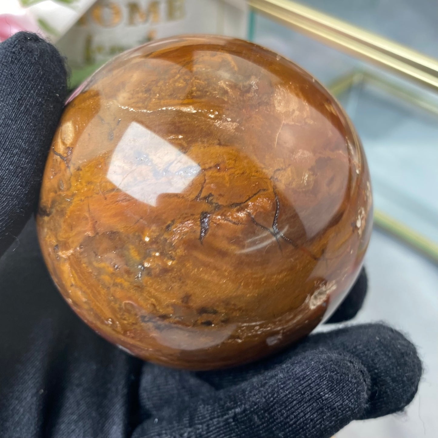 Petrified Wood (Sphere 505g., 6.2cm)