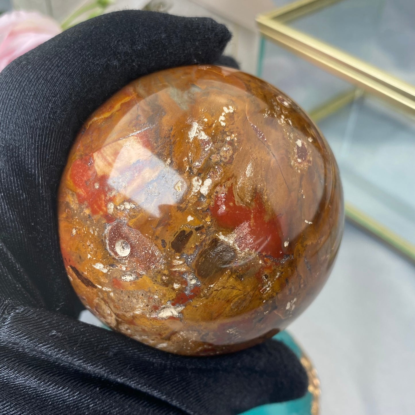 Petrified Wood (Sphere 505g., 6.2cm)