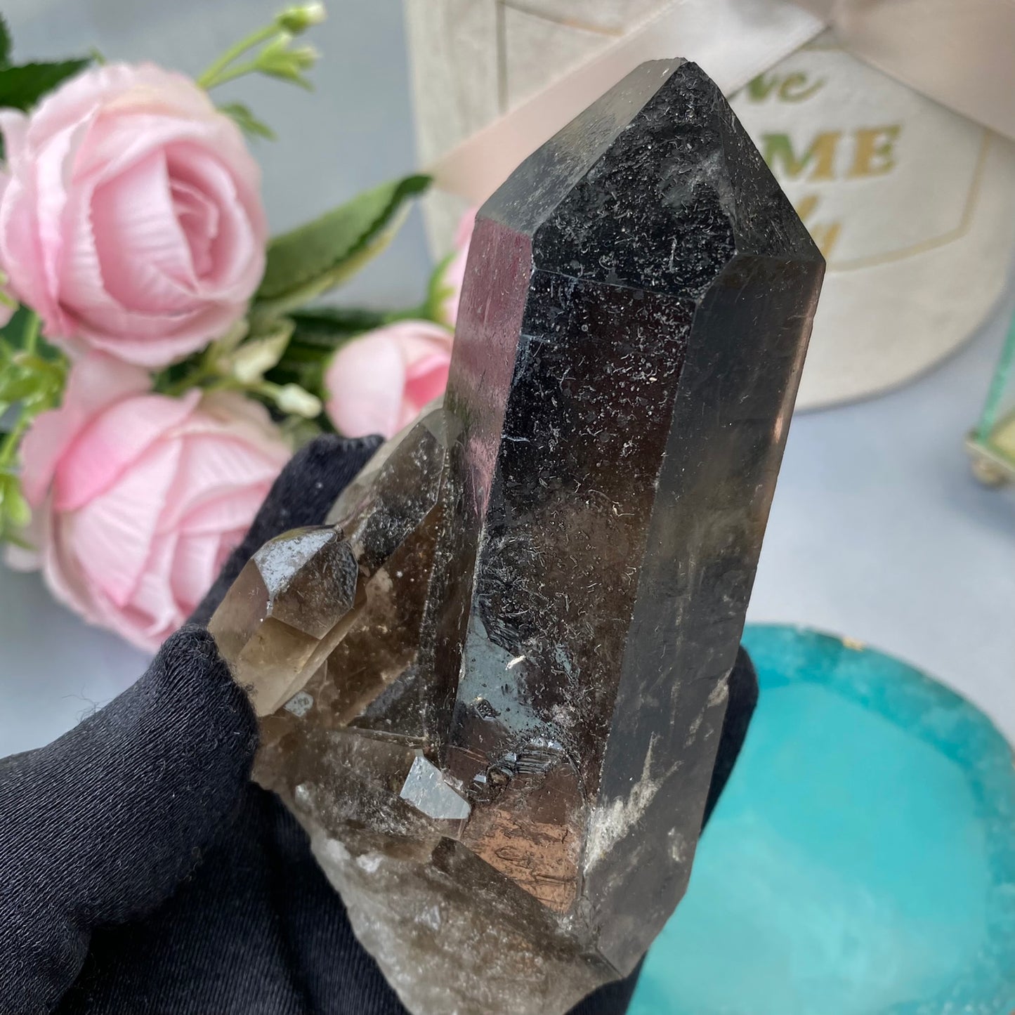 Smoky Quartz (Rough-Topaz 282g.)