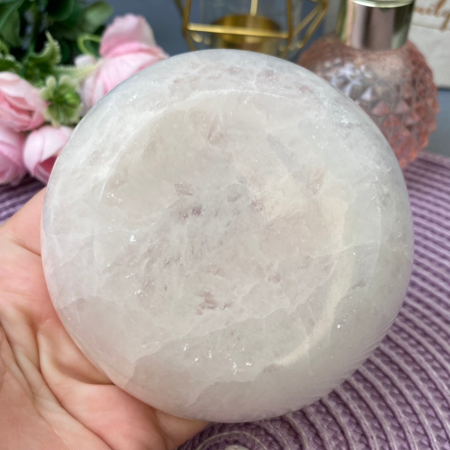 Selenite bowl (size-XXL)