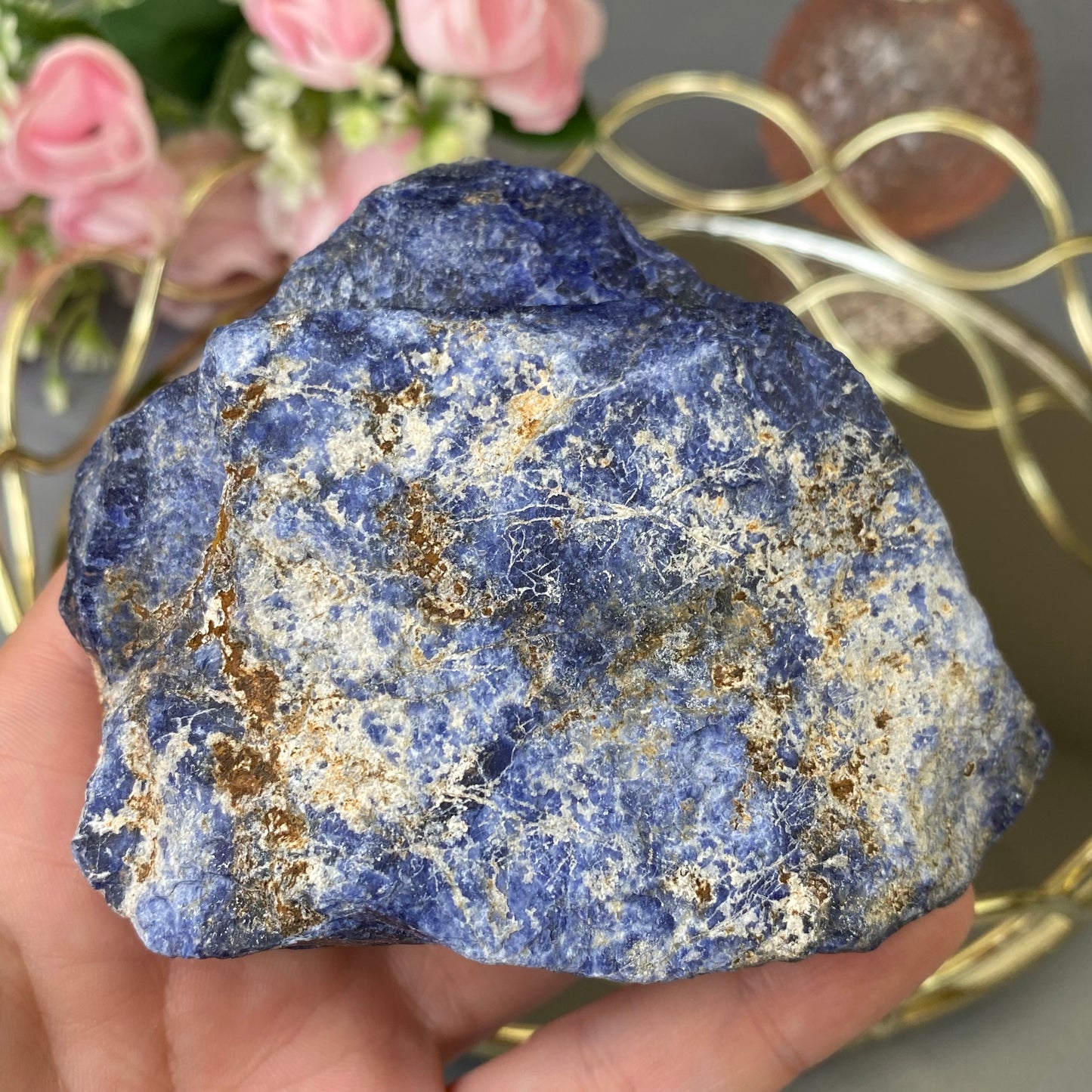 Natural raw Sodalite 318g.