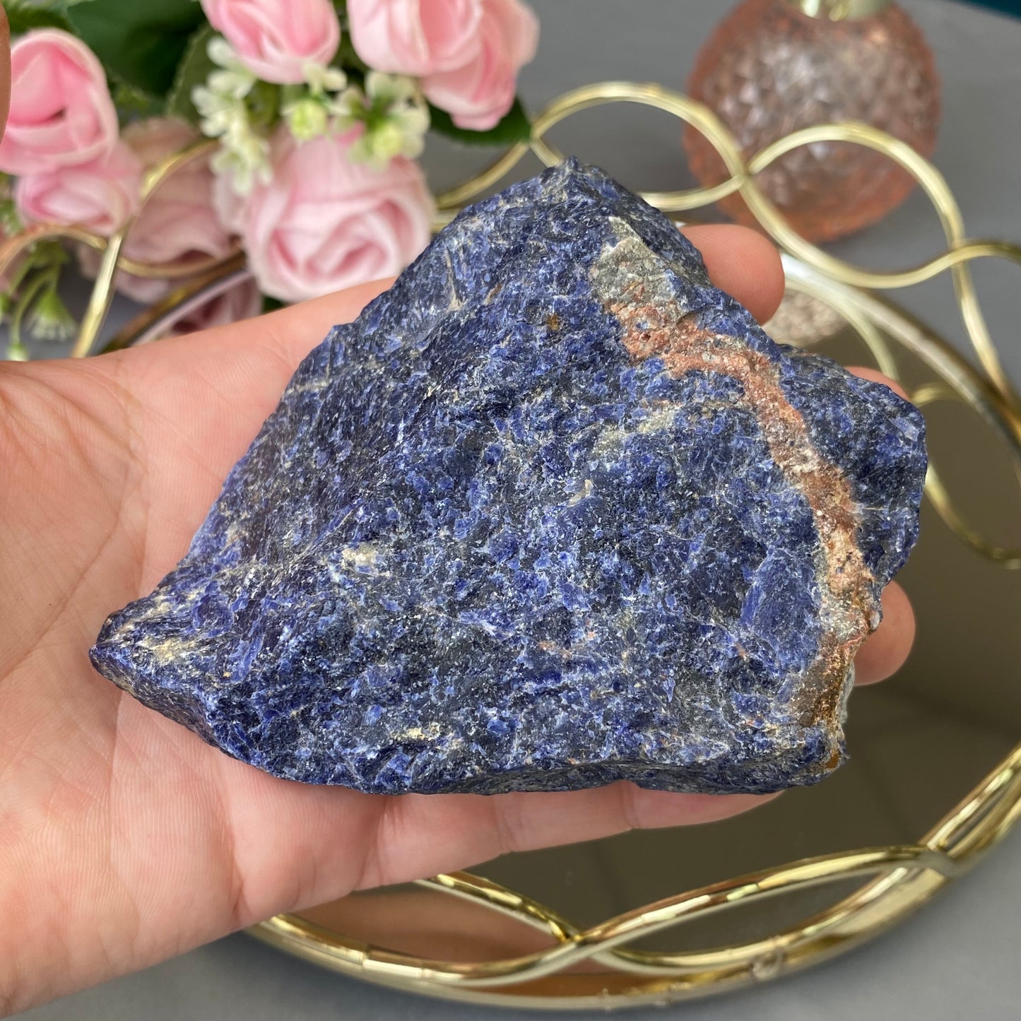 Natural raw Sodalite 318g.