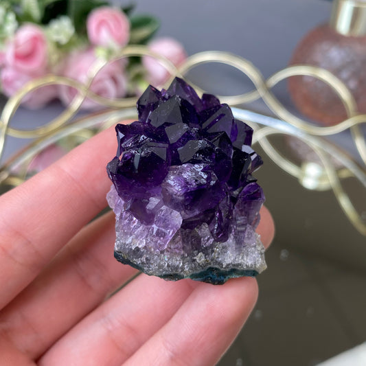 Natürliche rohe Amethyst-Druse (Hohe Qualität, Uruguay, 54g)