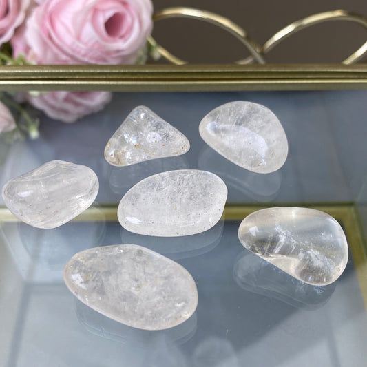 Natural polished Clear Quartz (1pc.)