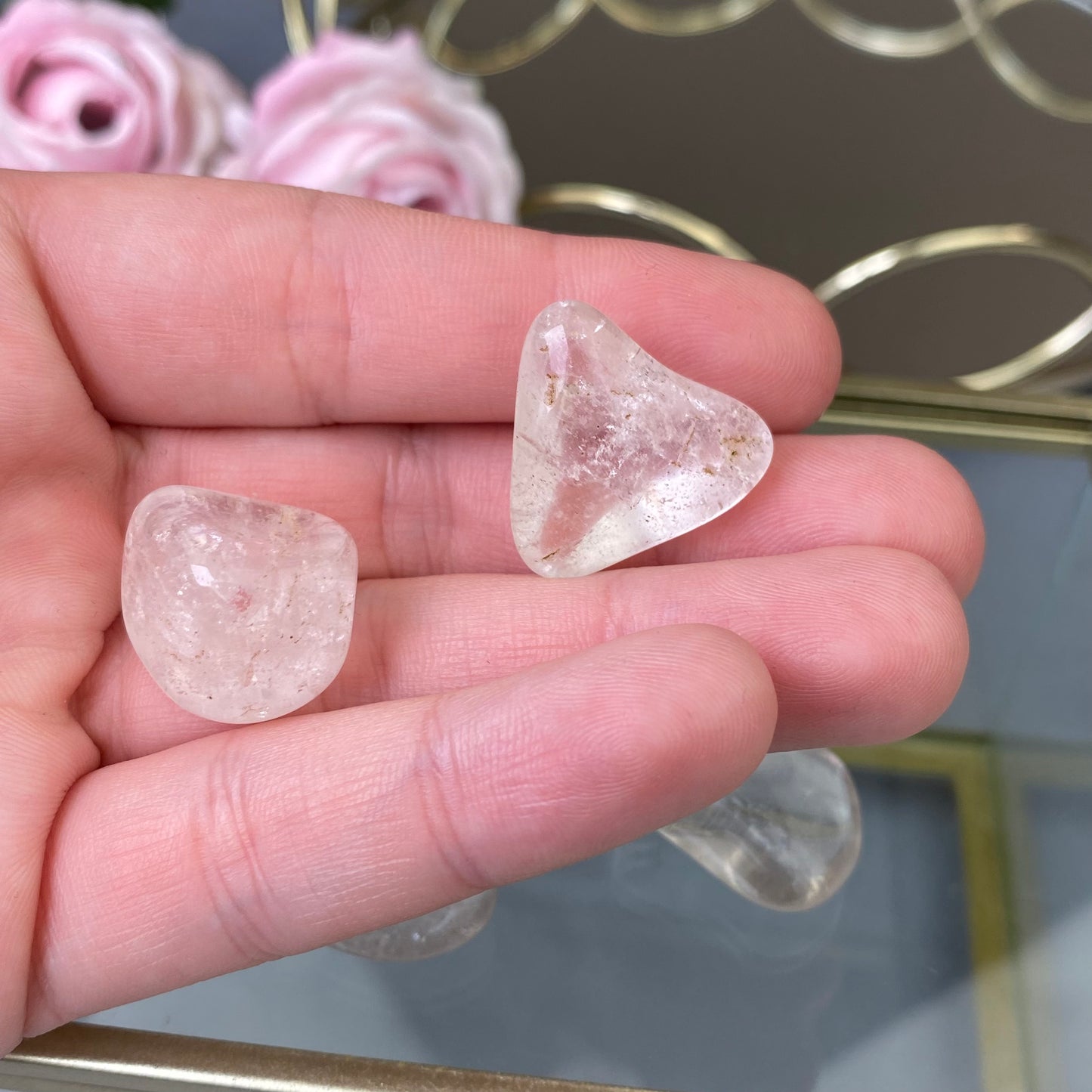 Natural polished Clear Quartz (1pc.)