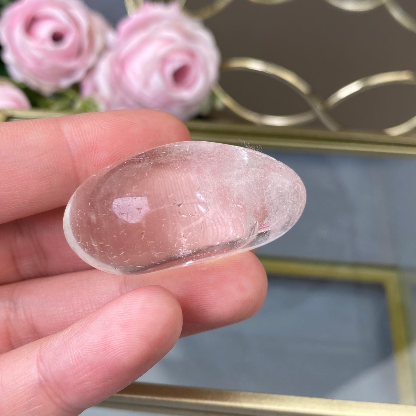 Natural polished Clear Quartz 31g.