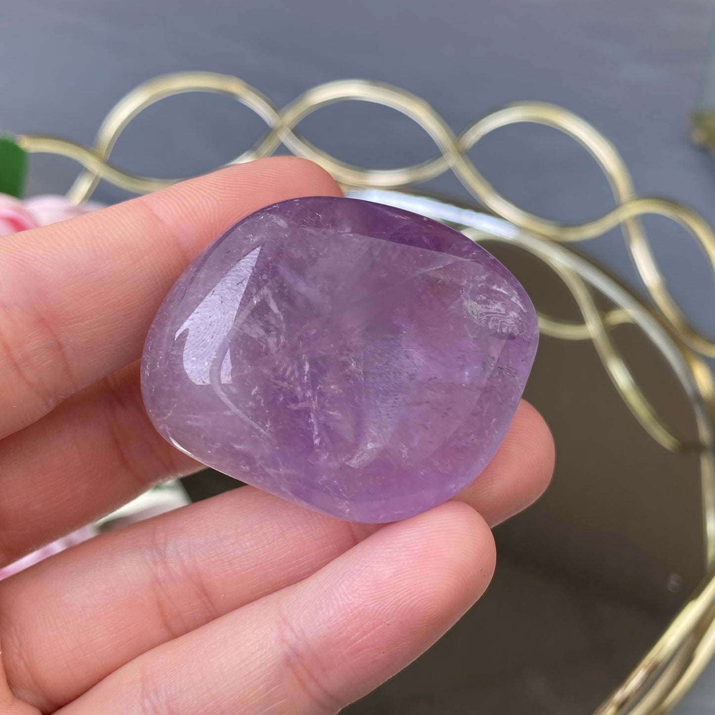 Natural polished Amethyst 49g. (Brasil)