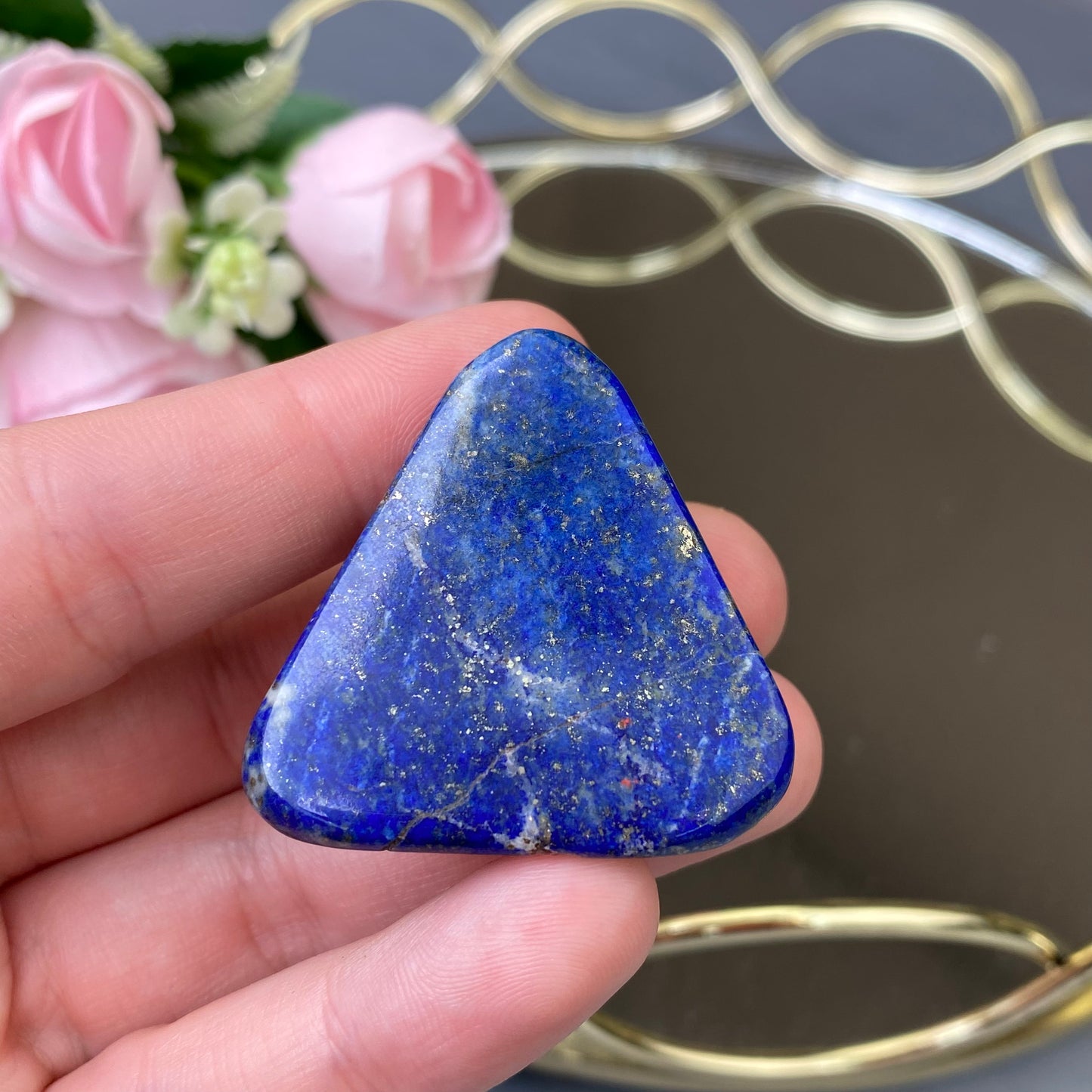 Natural polished Lazurite 32g. (Lapis Lazuli)