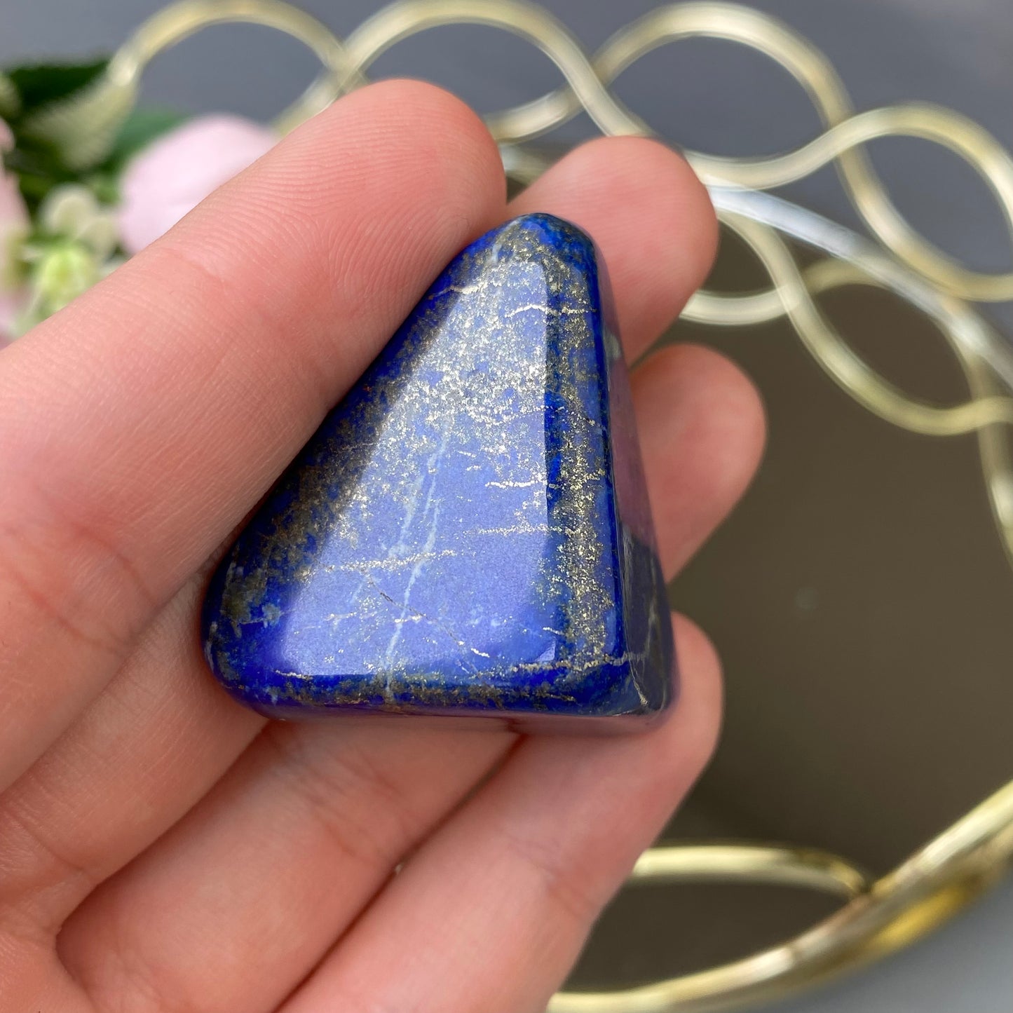 Natural polished Lazurite 32g. (Lapis Lazuli)