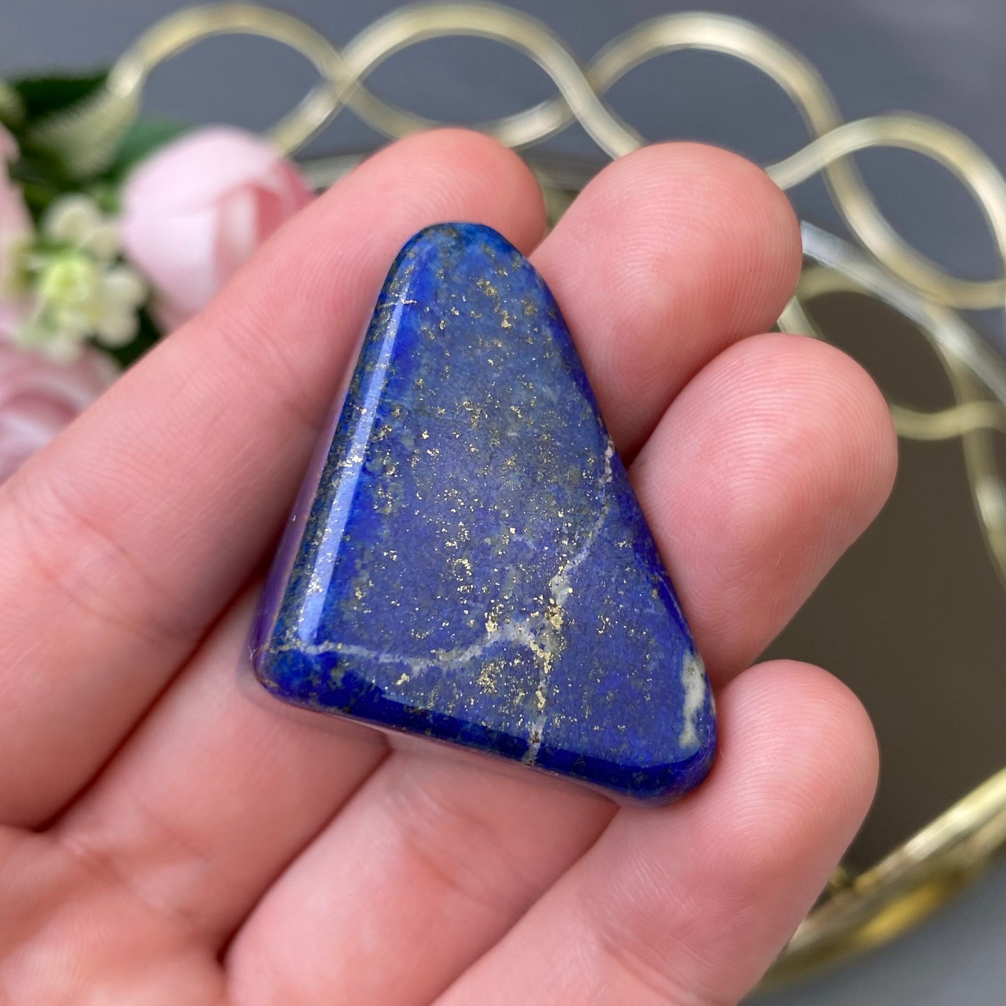 Natural polished Lazurite 32g. (Lapis Lazuli)