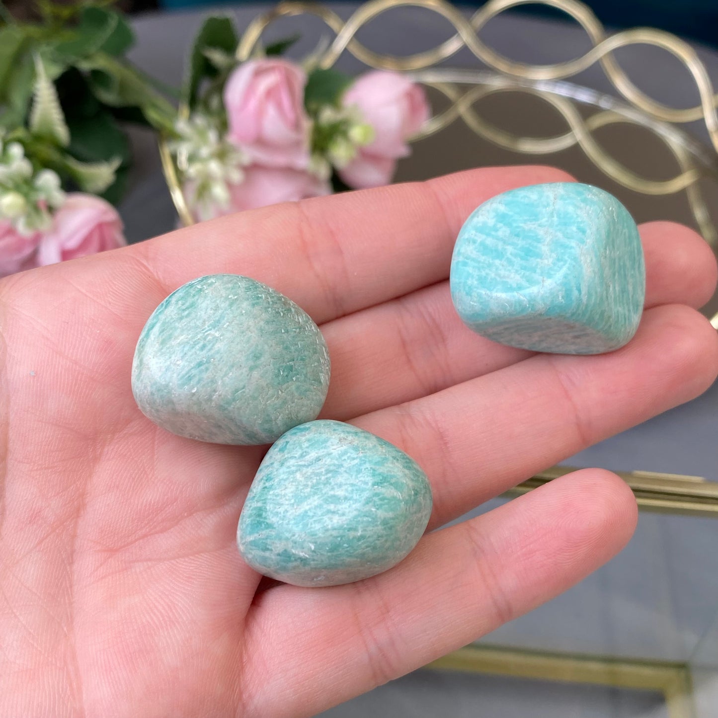 Natural polished Amazonite (1pc.)