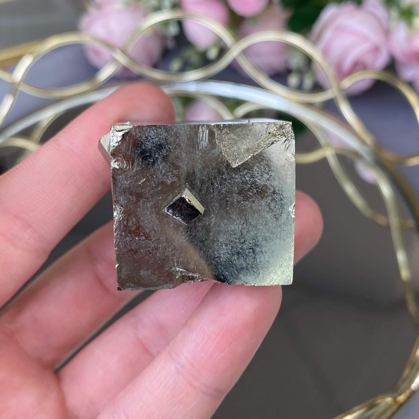 Natural raw  Pyrite 130g.