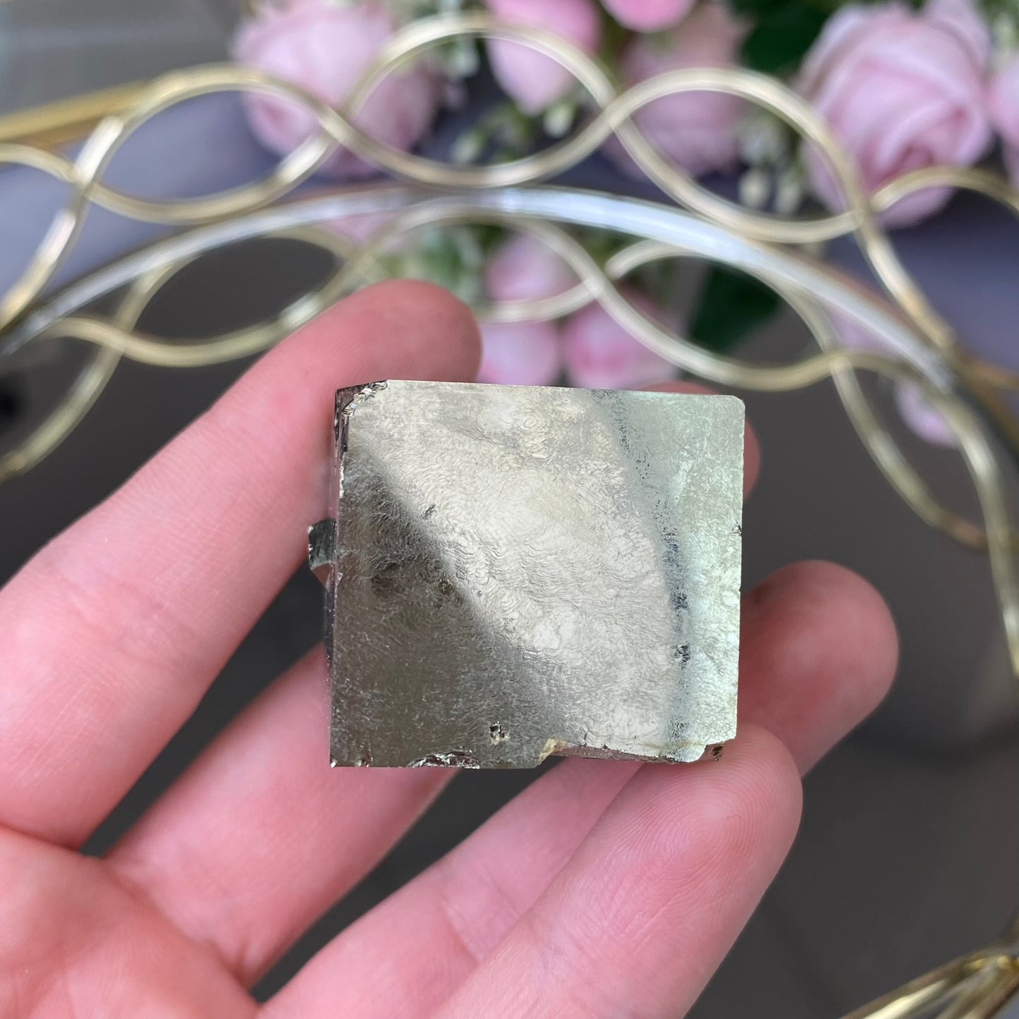 Natural raw  Pyrite 130g.