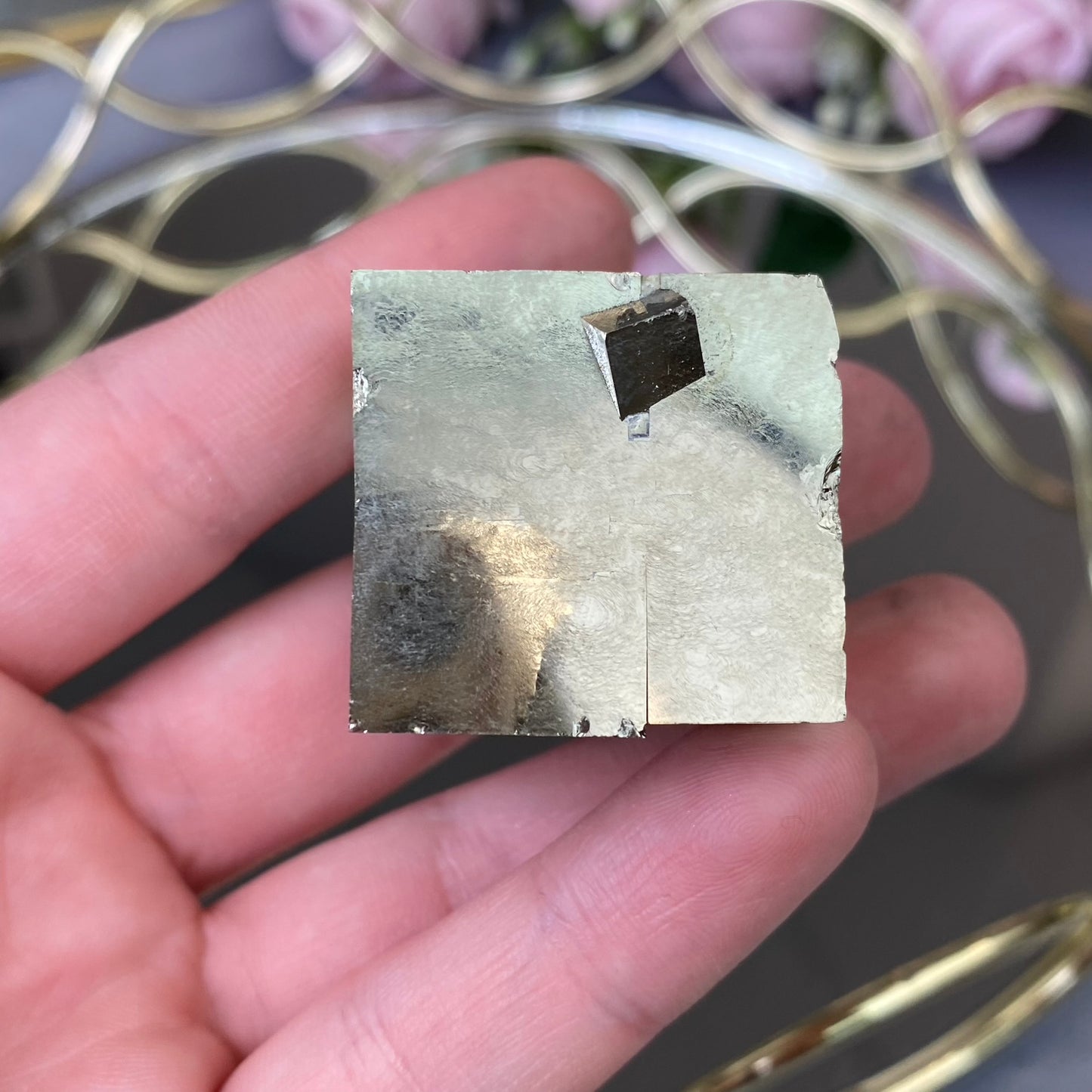 Natural raw  Pyrite 130g.