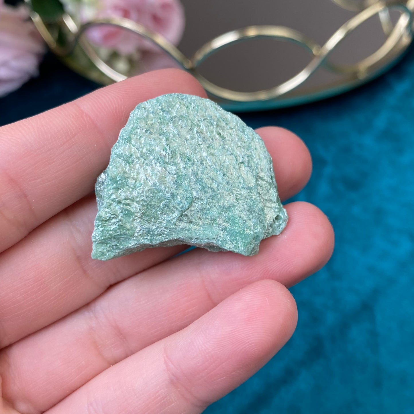 Natural raw Fuchsite 13g. (Fuchsite, Brasil)