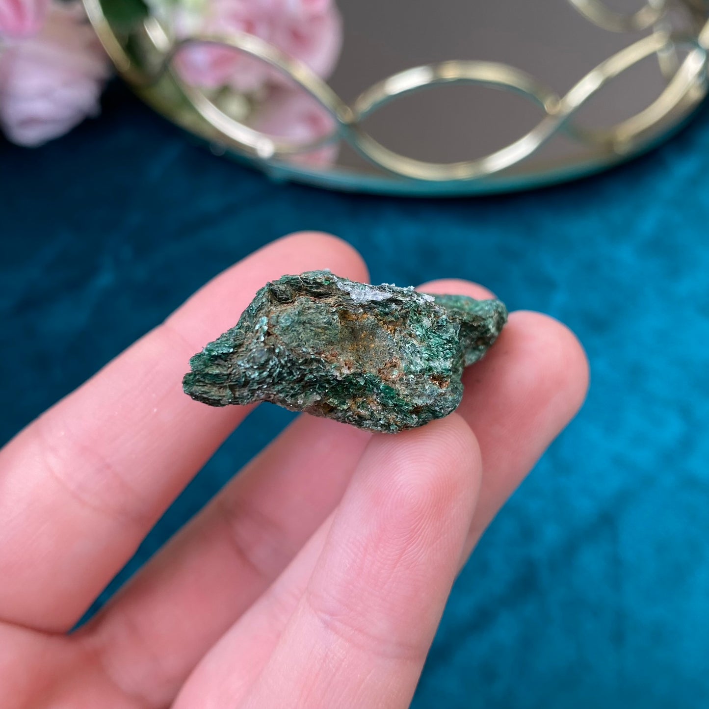 Natural raw Fuchsite 21g. (Fuchsite, Brasil)