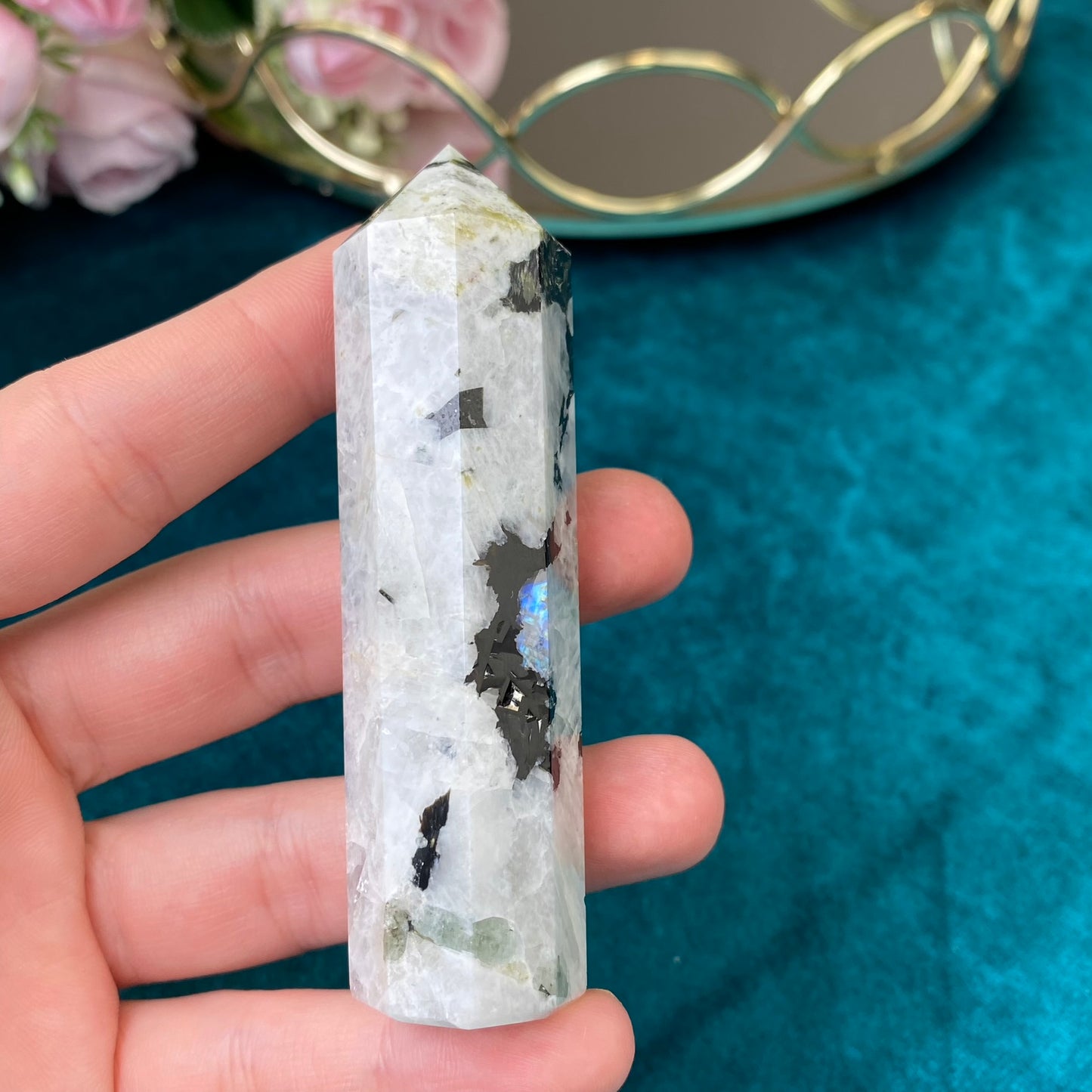 Natural Moonstone tower 78g.