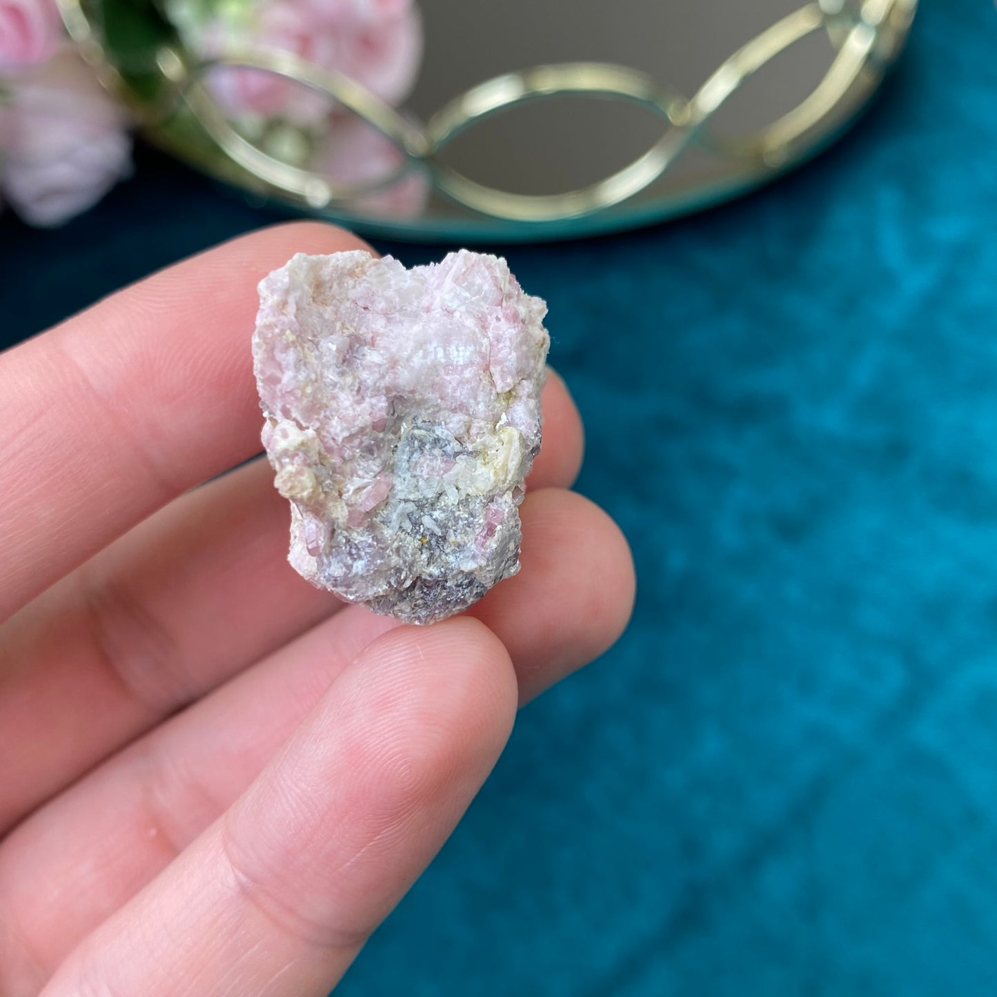 Natural raw Pink Tourmaline 1pc. (Pink Tourmaline/Rubellite, Portugal)