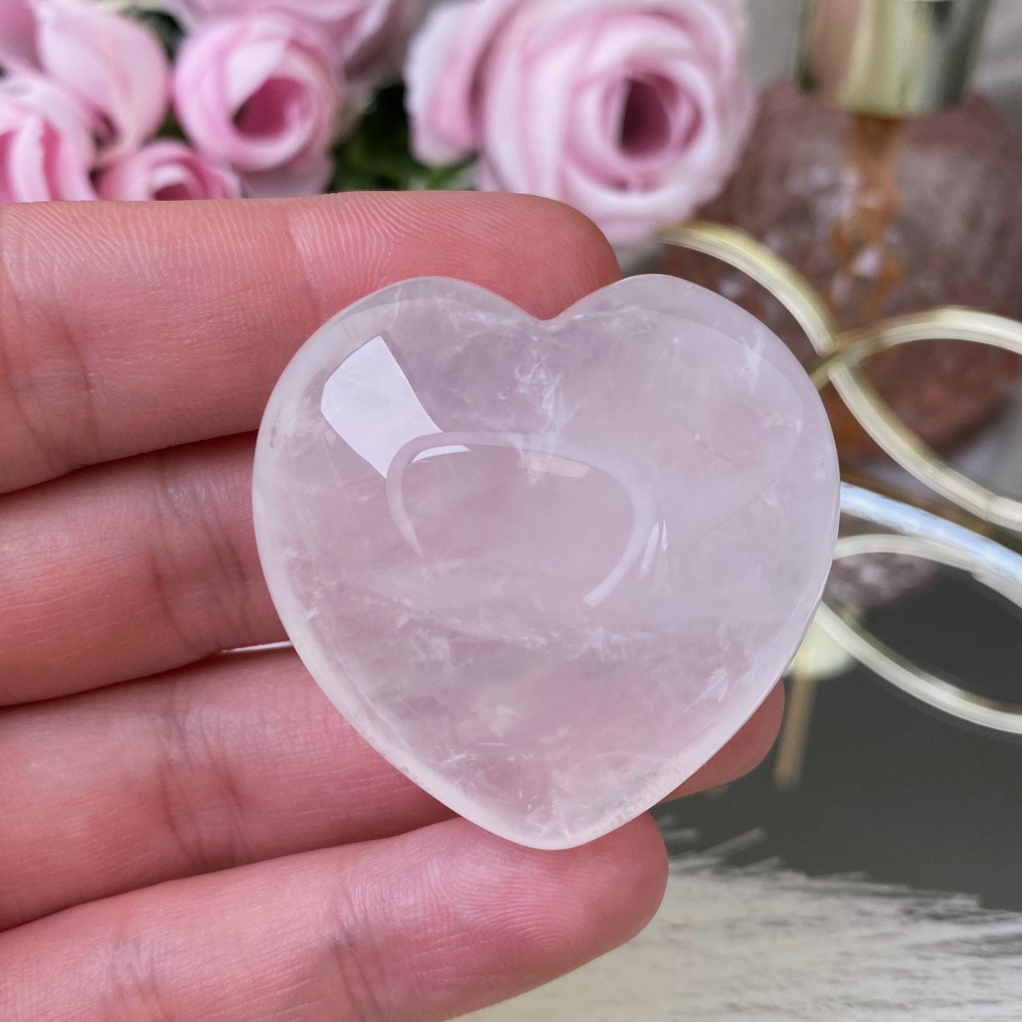 Clear Quartz "Heart"