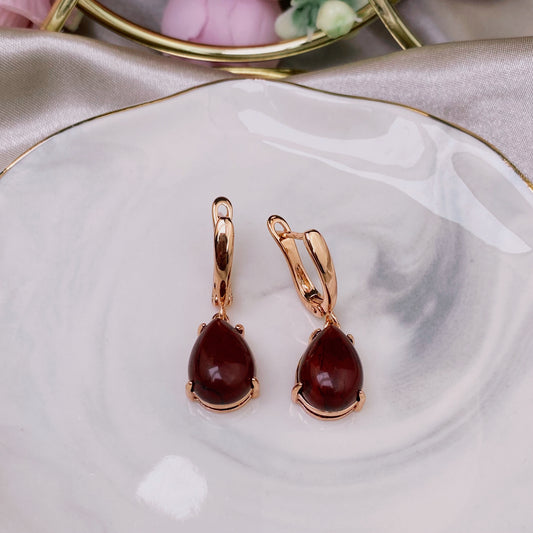 Jasper earrings