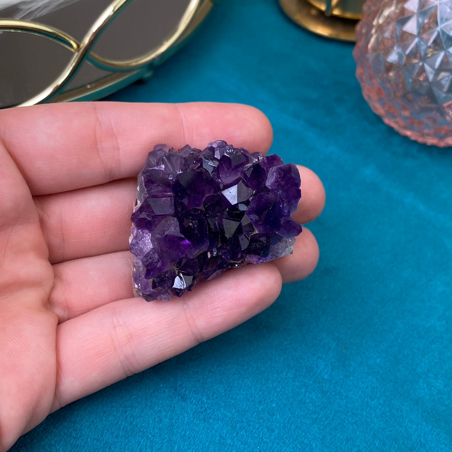 Natural raw Amethyst druse/cluster (High Quality,Uruguay,45g.)